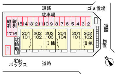 【区画図】 | ローブクレールⅠ