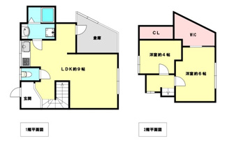 【間取り】 | 五色山6丁目戸建 | ◇リノベーション実施◇