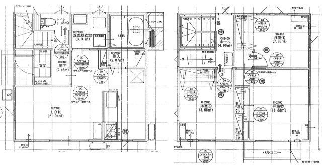 【間取り】 | サザンウィング | 3LDK