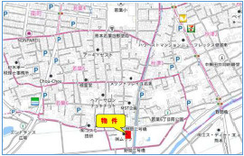 仲介手数料不要　よかタウンBloom東区若葉６丁目２期【若葉小・東野中】の地図|カーナビ➡熊本市東区若葉６丁目10-2
