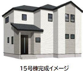 仲介手〇料不要　よかタウンBloom合志市合生３期【西合志中央小・西合志中】の外観パース