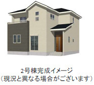 仲介手〇料不要　よかタウンBloom菊陽町馬場楠１期【菊陽南小・菊陽中】の外観パース