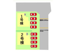 仲介手〇料不要　よかタウンBloom菊陽町馬場楠１期【菊陽南小・菊陽中】の区画図