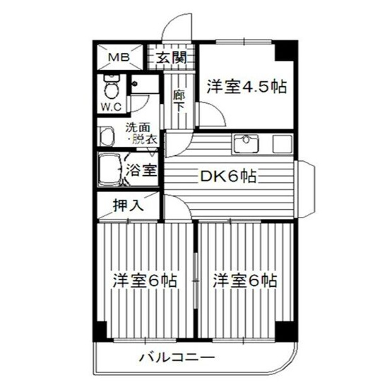 【間取り】 | さんさん松原