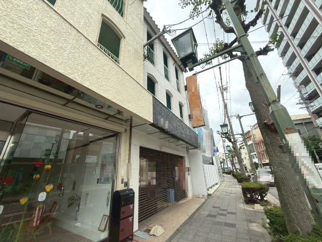 朝日町貸事務所店舗2Fの外観