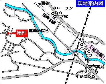 メゾンＫの地図|閑静な住環境