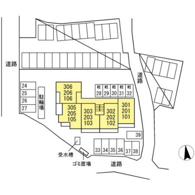 【区画図】 | セジュールSAYA