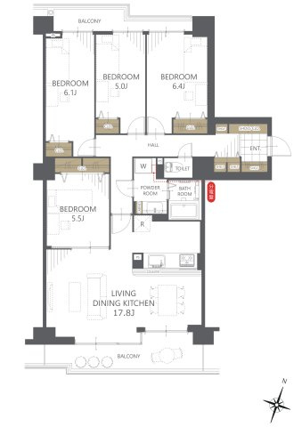 【外観】パストラルハイム駅南 