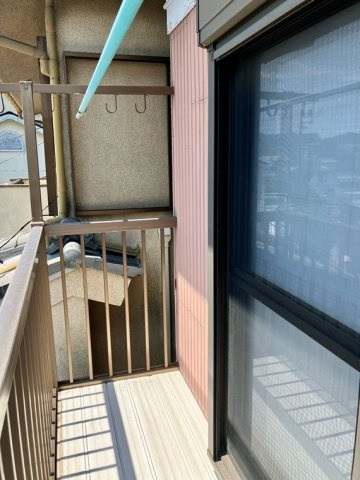 坂本町戸建のバルコニー