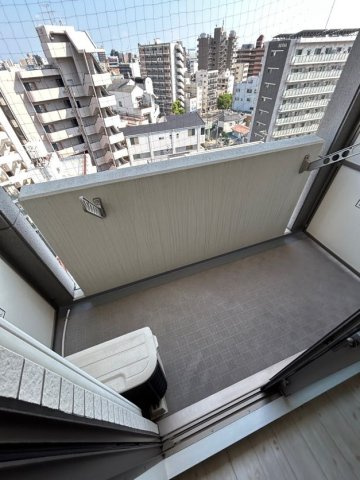レオンコンフォート神戸西のバルコニー