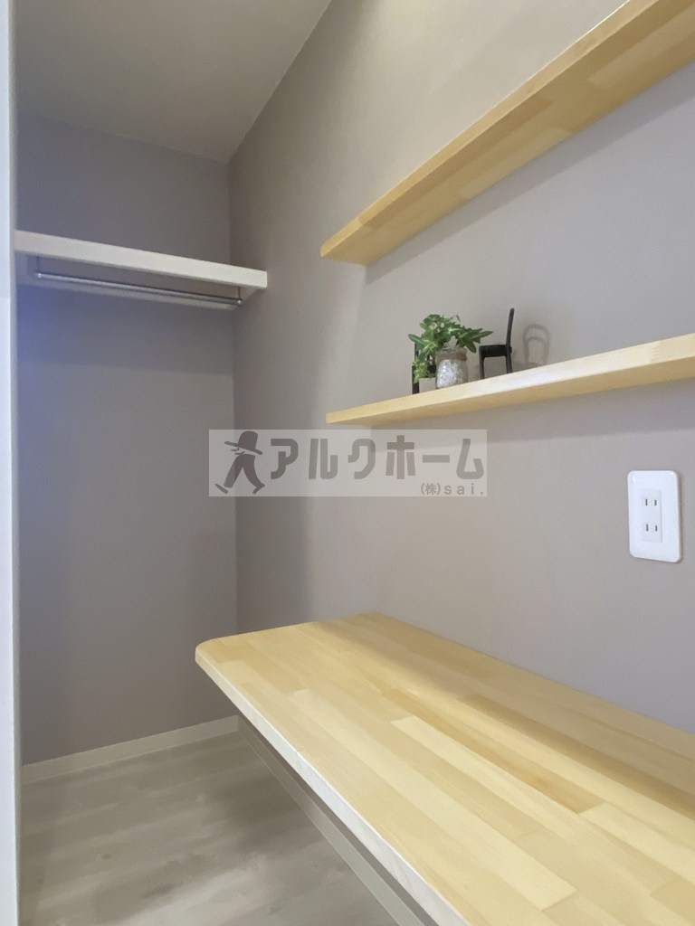 【ペット楽住管】ポルックス戸建て田辺2丁目の収納