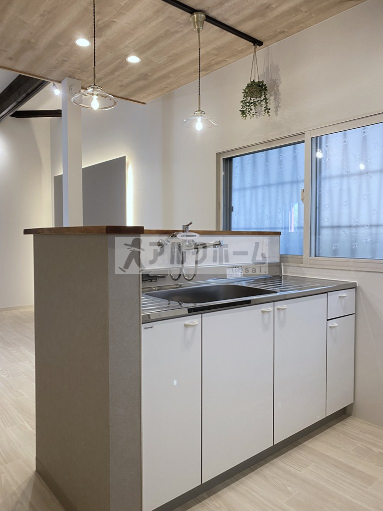 【ペット楽住管】ポルックス戸建て田辺2丁目のキッチン