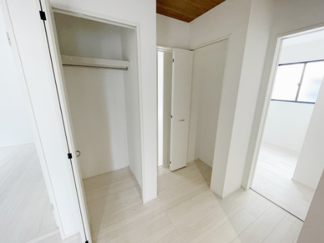 新築戸建・建売　会津若松市日新町　GRAFARE　全2棟の収納|居室以外の収納も充実！平屋建てでも安心の収納力です！