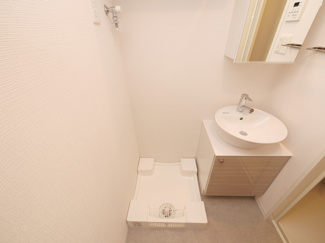 【設備】 | エスリード弁天町NORTH RESIDENCE | 洗濯機置き場です。