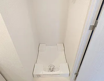 【設備】 | エスリード弁天町NORTH RESIDENCE | 洗濯機置き場です。