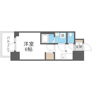 【間取り】 | エスリード弁天町NORTH RESIDENCE