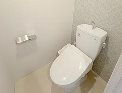 【トイレ】 | エスリード弁天町NORTH RESIDENCE | 落ち着いた色調のトイレです