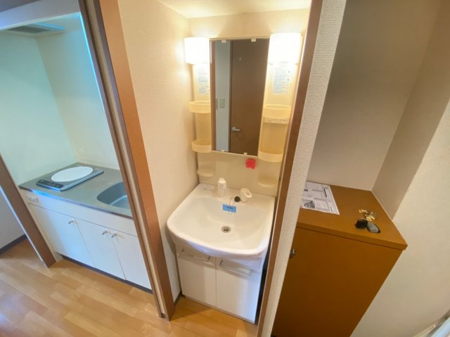 フルハウスの洗面所