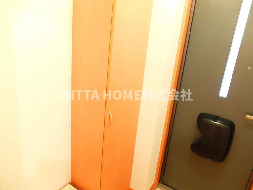 ピュアライフ　Ａ棟のセキュリティ|シューズボックスありますよ～