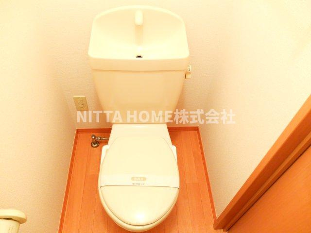 ピュアライフ　Ａ棟のトイレ|清潔感のあるトイレです★