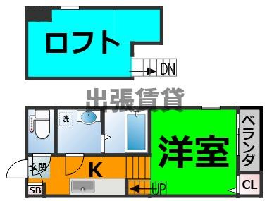 仲介手数料0円！！Classy garden歌里の間取り