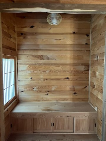 稲吉貸家の収納|床の間