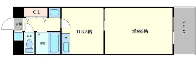 グリーンプラザ瓦町の間取り