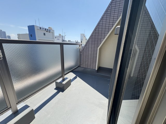 フォーラム此花四貫島のバルコニー