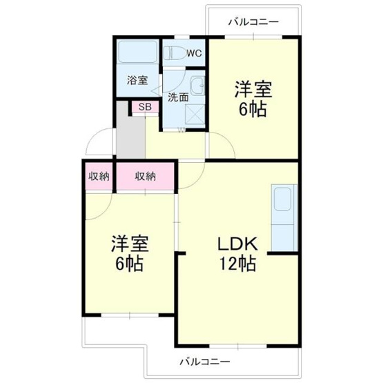 【間取り】 | マンションロイヤルアイリス