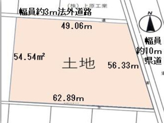 【土地図】 | 富津市下飯野字鶴嶋売地