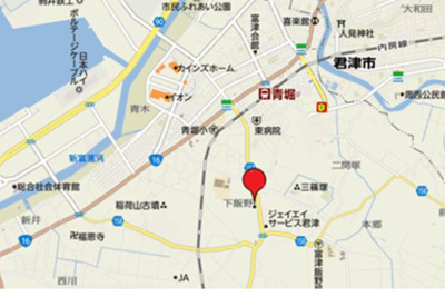 【地図】 | 富津市下飯野字鶴嶋売地