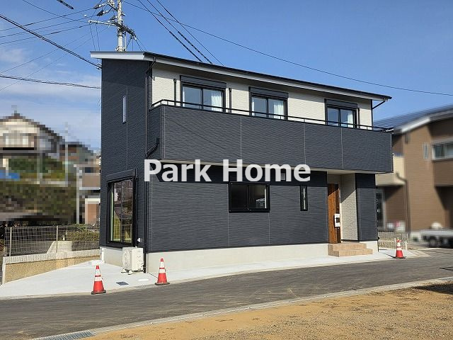 高知市福井町-A号地- 新築戸建ての外観|A号地　2025.10月：建築中