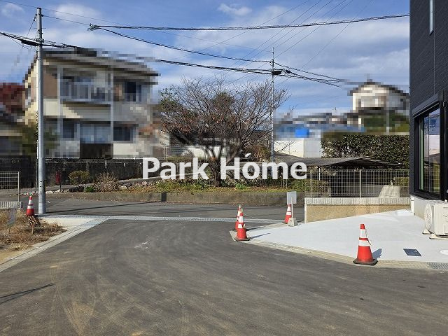 高知市福井町-A号地- 新築戸建ての外観|A号地　2025.10月：建築中