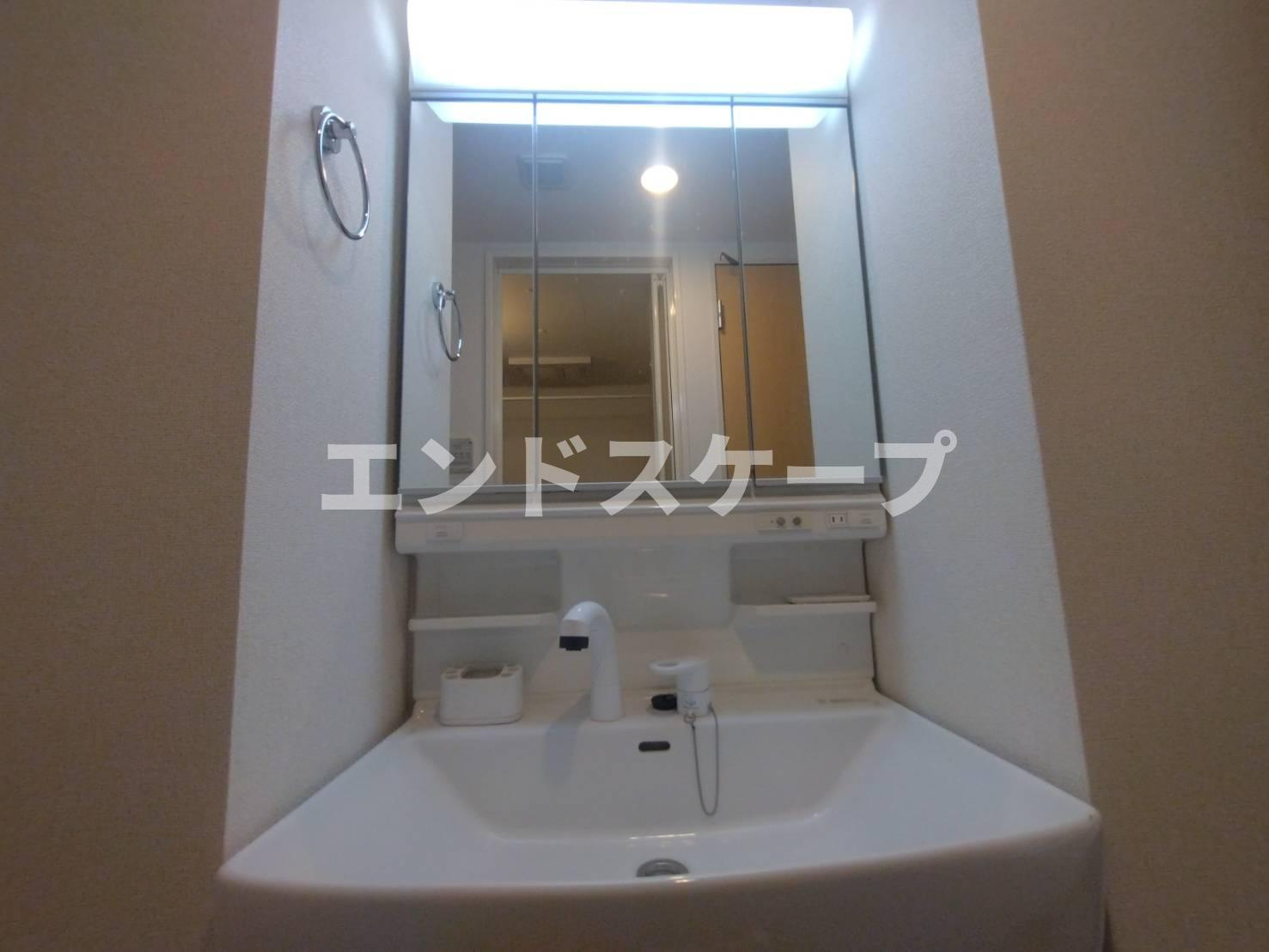 アルエットＢの洗面所|高崎、前橋のお部屋探しはエンドスケープまで！お客様の理想お聞かせ下さい♪