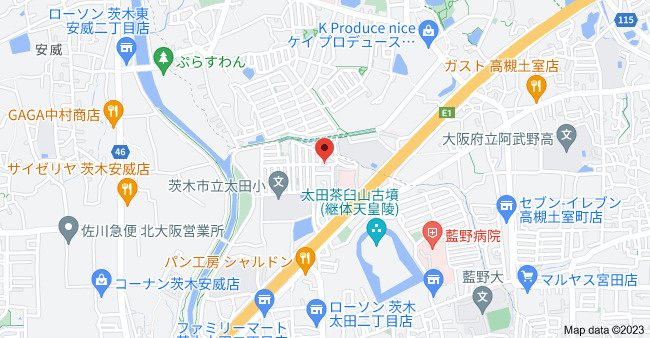 阪井マンションの地図