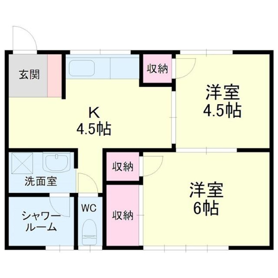 【間取り】 | 加都ハイツ