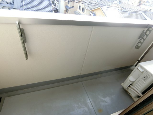 クレドール西陣大宮のバルコニー