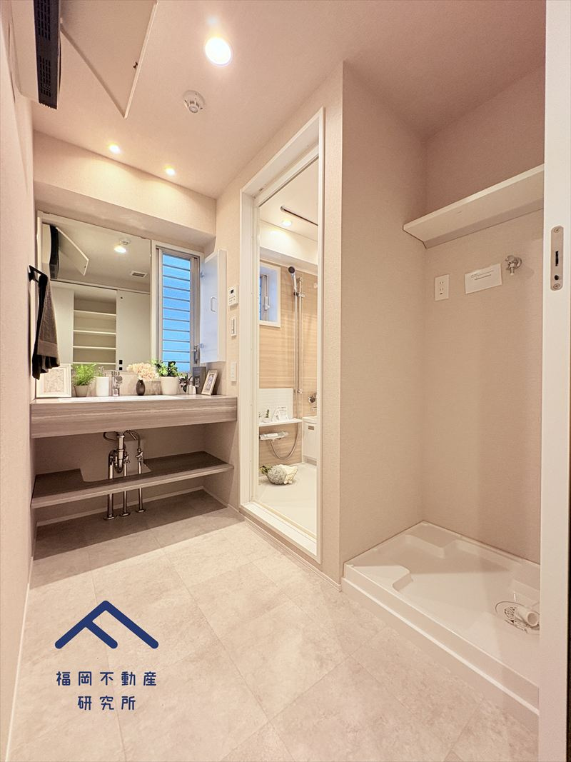 スワローハイツ山荘通の独立洗面台