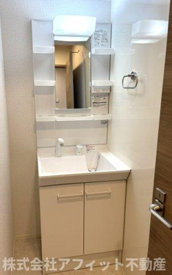 【洗面所】 | D-residence多治米東N | 洗髪洗面化粧台