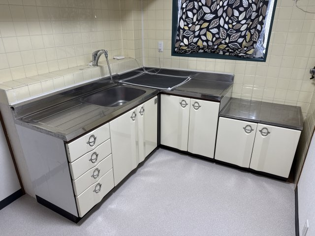 五軒邸　店舗付き住宅のキッチン