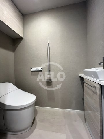 梅田ガーデンレジデンス　扇町小学校区のトイレ|梅田ガーデンレジデンス　温水洗浄便座