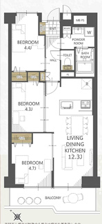 【間取り】 | 南浦和センチュリーマンション