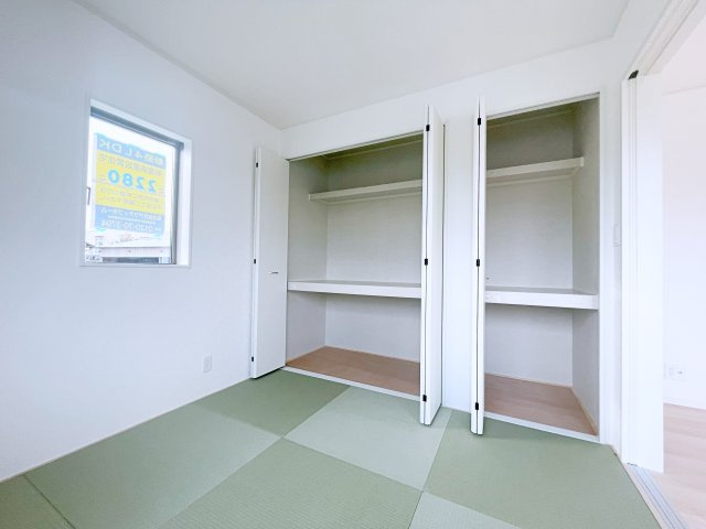 新築戸建・建売　深谷市武蔵野　CRADLE GARDEN　全3棟の和室|用途に応じてアレンジのできる洋風も取り入れた和室！