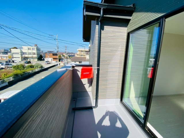 ケイアイエルデ／東区尾ノ上１期／１号棟のバルコニー