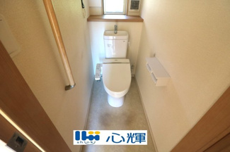 【トイレ】 | 西平原1丁目（オール電化・2階建）土地面積：約100坪