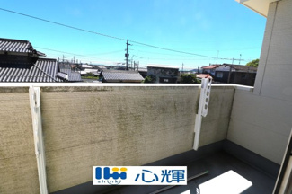 【バルコニー】 | 西平原1丁目（オール電化・2階建）土地面積：約100坪