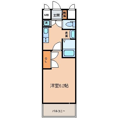 【間取り】 | ジュネーゼ梅田北プラウディア