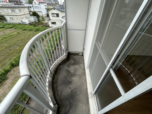 ハイツオリエントのバルコニー