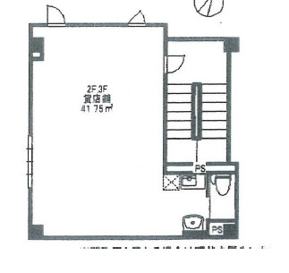 福海帆満禮館の区画図