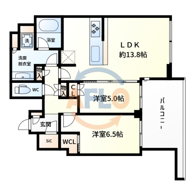 梅田ガーデンレジデンス　扇町小学校区の間取り|梅田ガーデンレジデンス　間取り